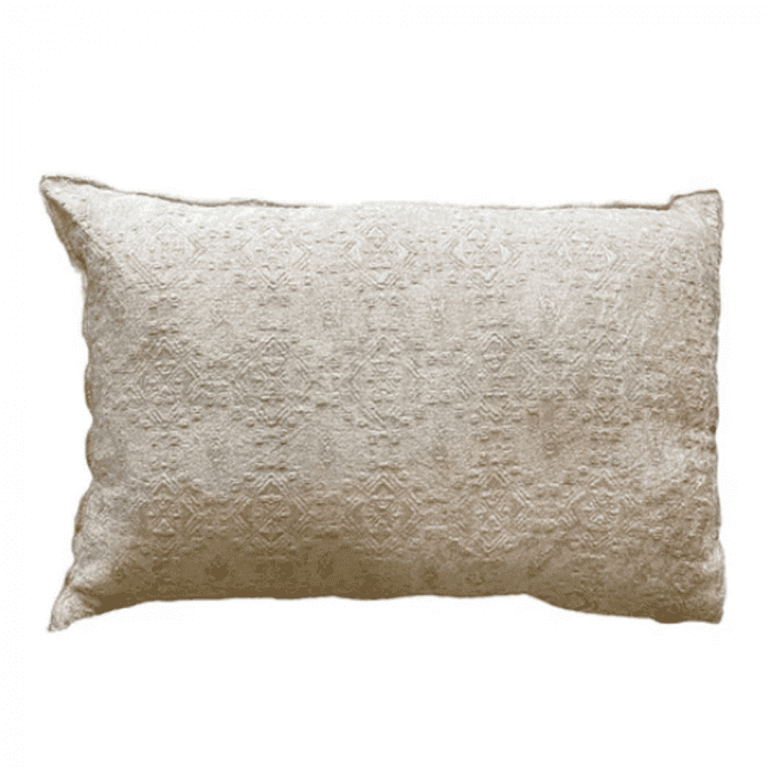 Light Blush Textured Pillow